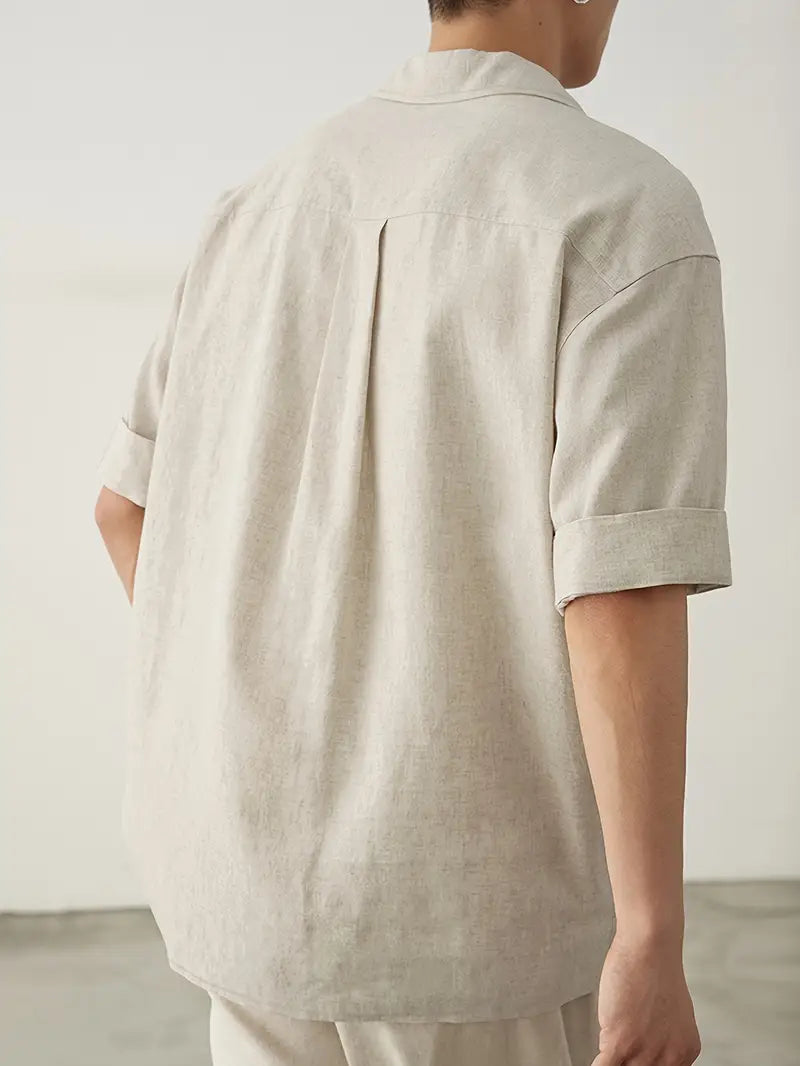 Men's Short Sleeve Summer Shirt in Casual Cut