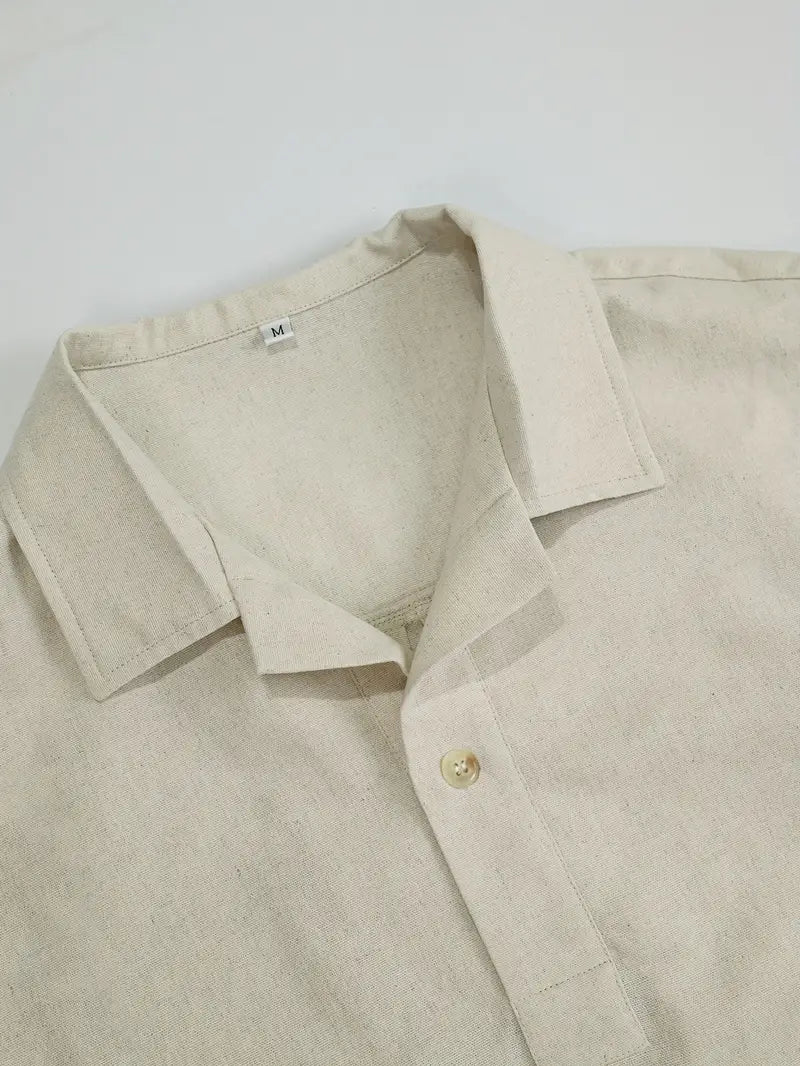 Men's Short Sleeve Summer Shirt in Casual Cut