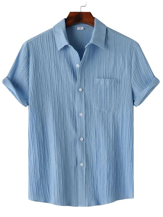 Men's Casual Short Sleeved Shirt