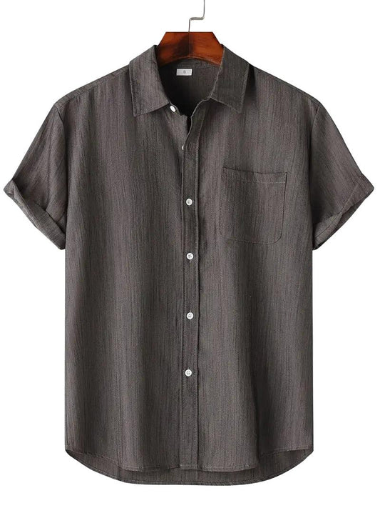 Men's Casual Summer Short Sleeve Shirt