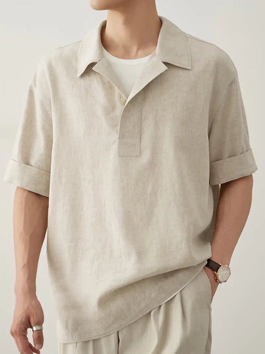 Men's Short Sleeve Summer Shirt in Casual Cut