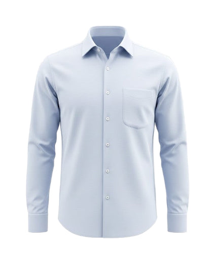 Men's Slim Formal Long Sleeve Shirt