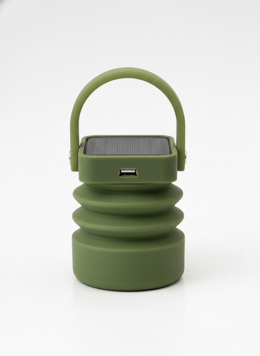 Green Solar Lamp