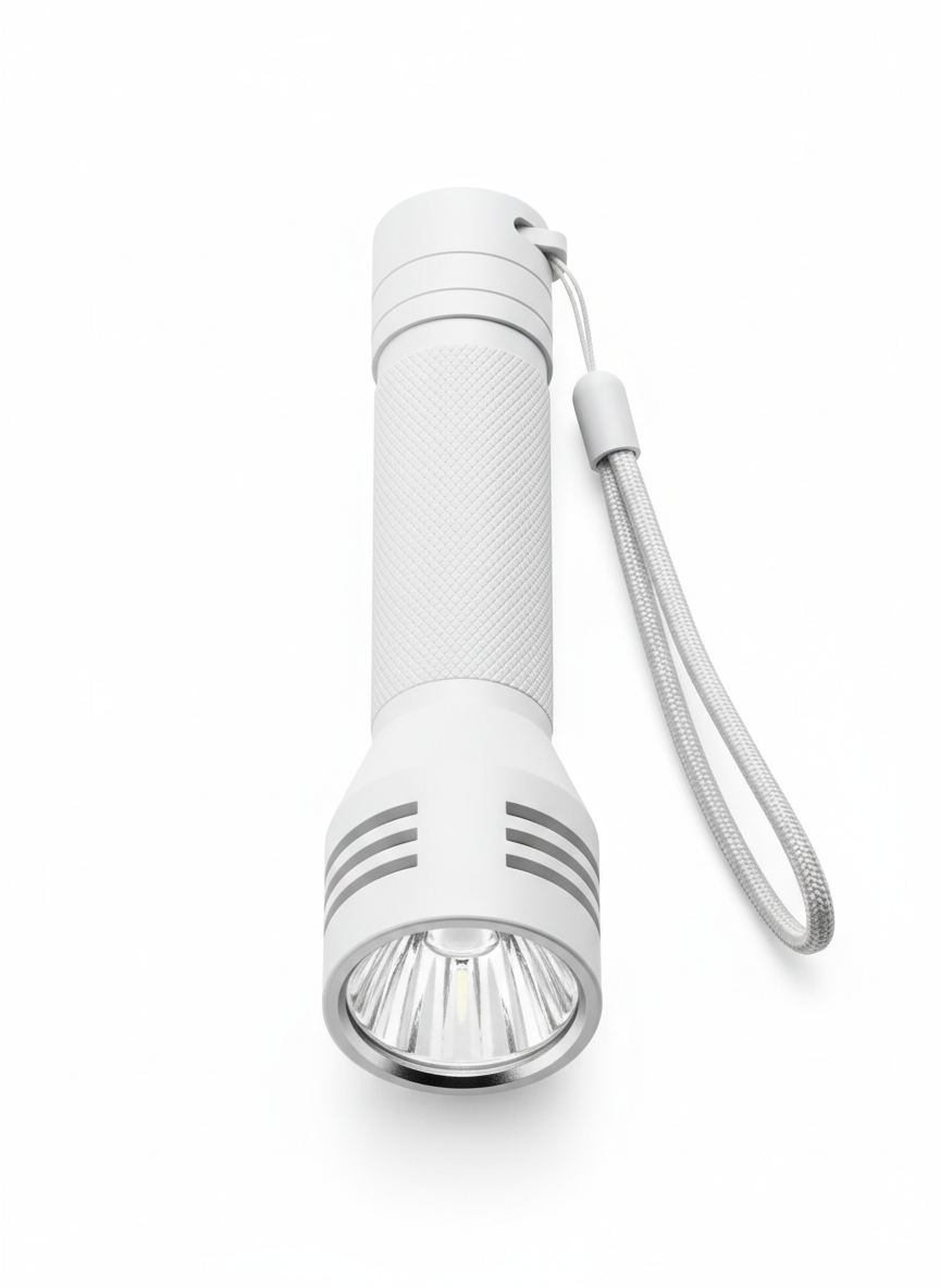 White Flashlight Lamp